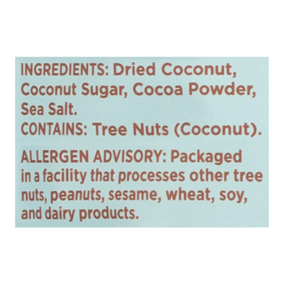 Rind Dark Cocoa Sea Salt Coconut 12/3.5 Oz [UNFI #59467]
