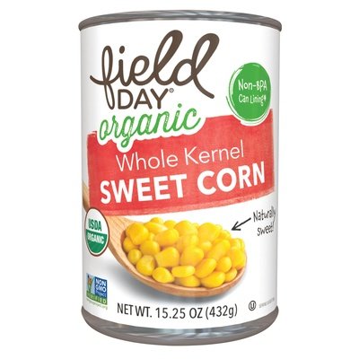 Field Day Sweet Corn Whole Kernel 12/15 Oz [UNFI #22368]