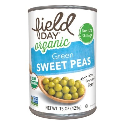 Field Day Sweet Peas 12/15 Oz [UNFI #30457]