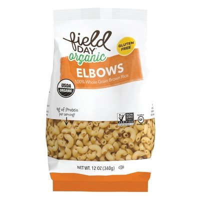 Field Day Brown Rice Elbow 12/12 Oz [UNFI #05277]