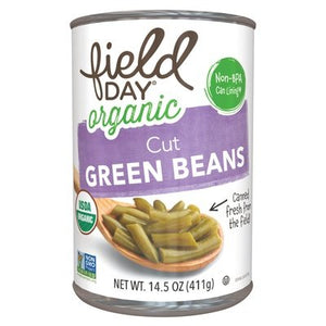 Field Day Green Beans Cut 12/14.5 Oz [UNFI #65991]