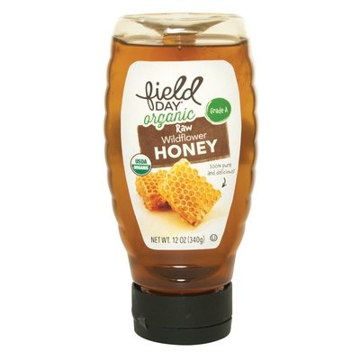 Field Day Raw Wildflower Honey Sqz Bottle 12/12 Oz [UNFI #17311]