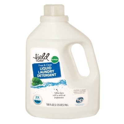 Field Day Laundry Detergent Free & Clear 4/100 Oz [UNFI #05790] T