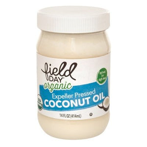 Field Day Expeller Pressed Coconut Oil 6/14 Oz [UNFI #11410]