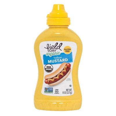 Field Day Yellow Mustard 12/8 Oz [UNFI #46737]