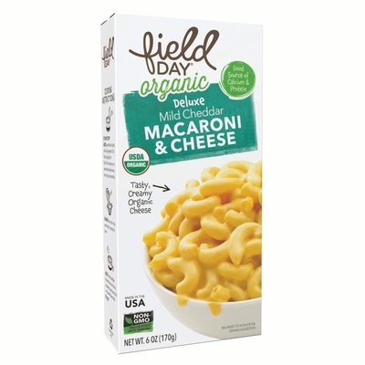 Field Day Mild Cheddar Shells Mac & Cheese 12/12 Oz [UNFI #77090]