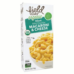 Field Day Mild Cheddar Shells Mac & Cheese 12/12 Oz [UNFI #77090]