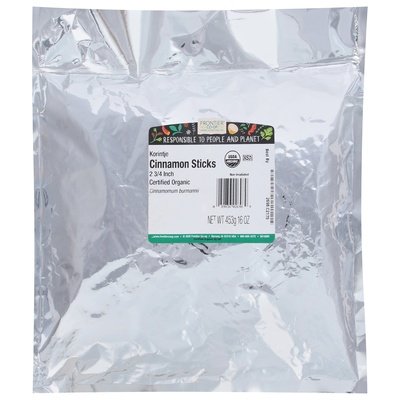 Frontier Nat Prod Co-op Cinnamon Sticks 2 3/4" 1 Lb [UNFI #28367]