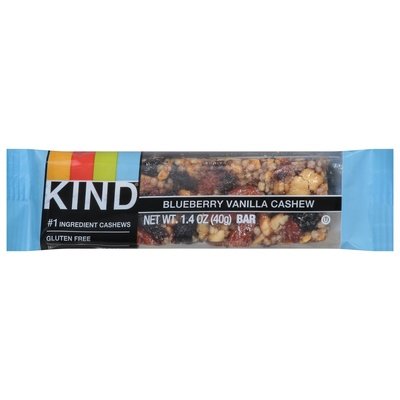 Kind Blueberry Vanilla And Cashew 12/1.4 Oz [UNFI #67333]