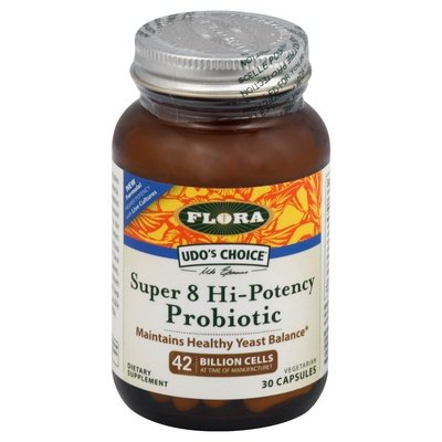 Flora Probiotic Super 8 Hi-Potency 30 Cap [UNFI #14177] T