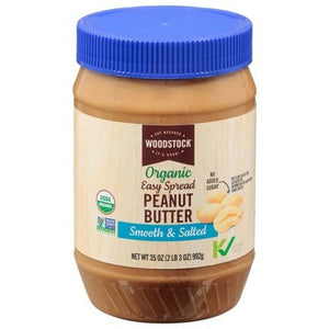 Woodstock Easy Spread Smooth Salted 12/35 Oz [UNFI #21847]