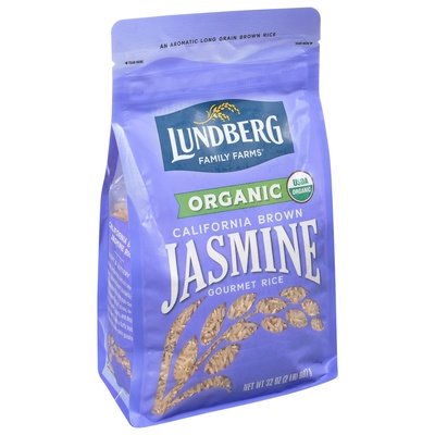 Lundberg Family Farms Rice Brown Jasmine 6/2 Lb [UNFI #32922]