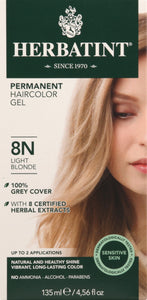 Herbatint 8N Ligh Blond 48/5.75 Oz [UNFI #88103] T