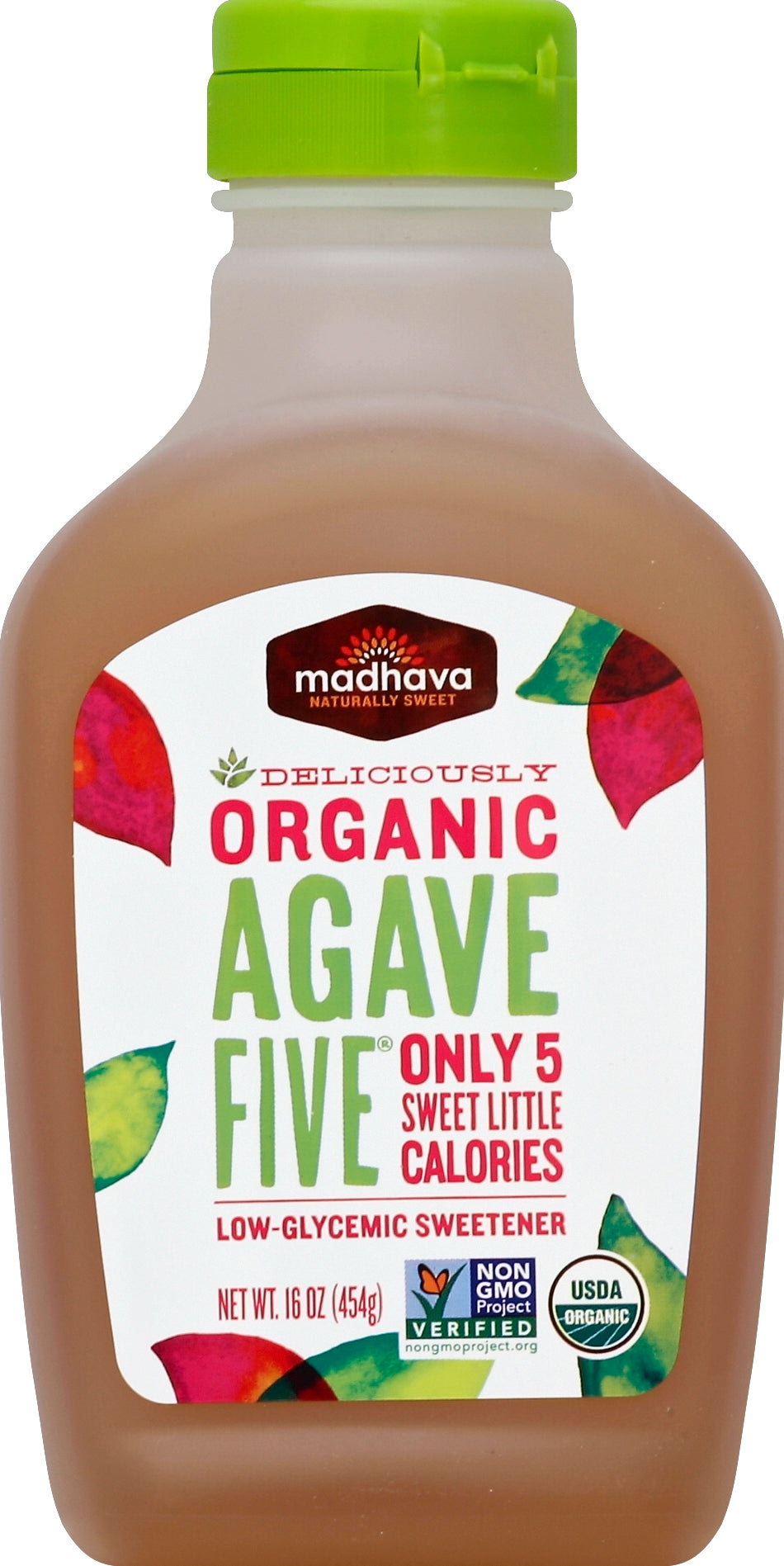 Madhava Agave Five 5 Calorie Sweetner 6/16 Oz [UNFI #55159]