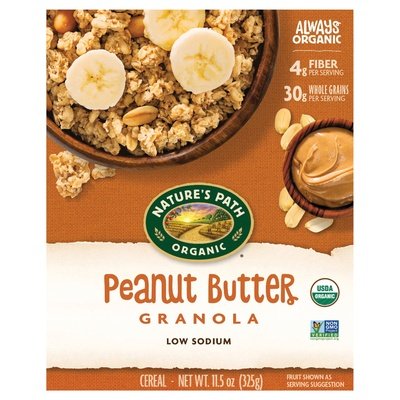 Natures Path Peanut Butter 12/11.5 Oz [UNFI #34467]