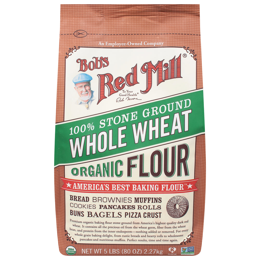 Bobs Red Mill Whole Wheat Flour 8/5 Lb [UNFI #54708]