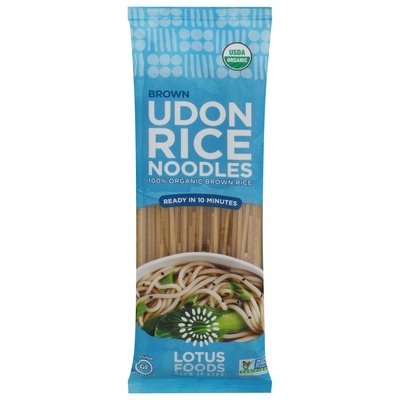 Lotus Foods Brown Udon 8/8 Oz [UNFI #62138]
