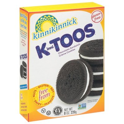 Kinnikinnick Foods Chocolate Sandwich Cream Gf 6/8 Oz [UNFI #33701]