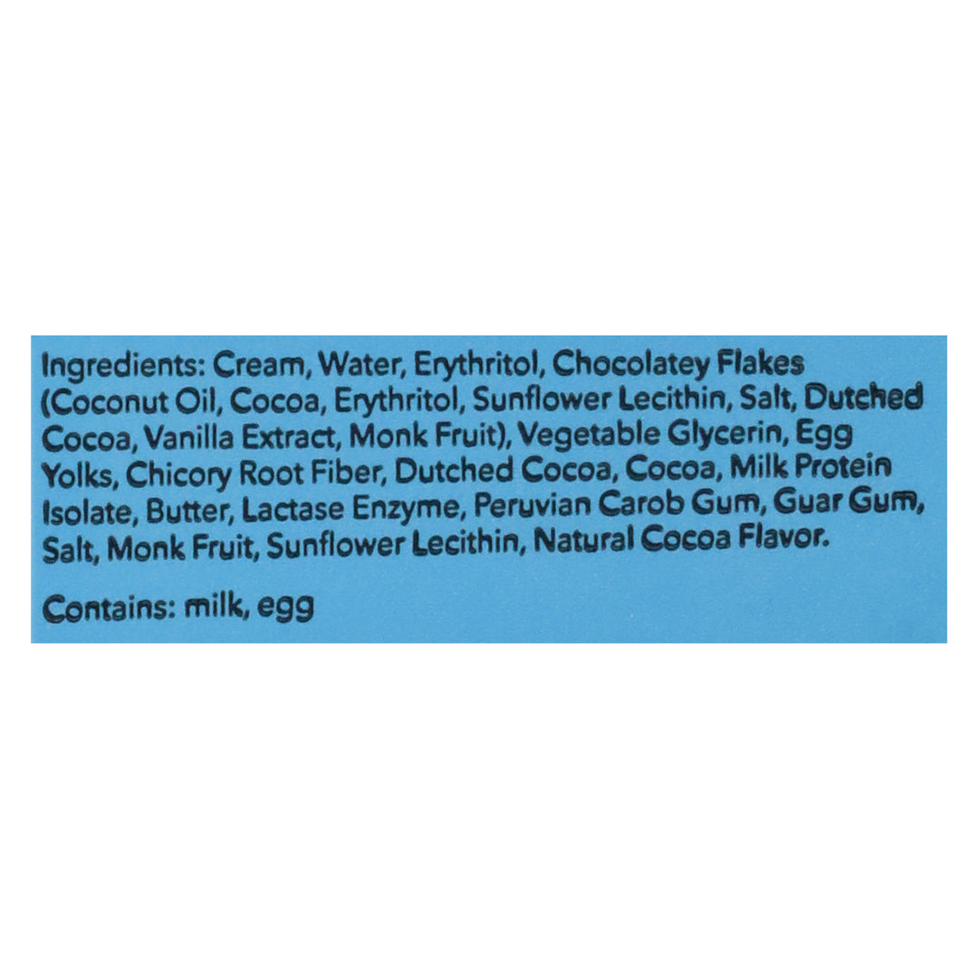 Rebel Ice Cream Triple Chocolate 8/1 Pint [UNFI #74785]