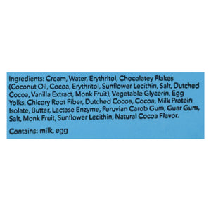 Rebel Ice Cream Triple Chocolate 8/1 Pint [UNFI #74785]