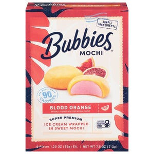 Bubbies Hawaii Blood Orange 8/7.5 Oz [UNFI #07402]