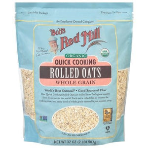 Bobs Red Mill Quick Cooking Rolled Oats 4/32 Oz [UNFI #71282]