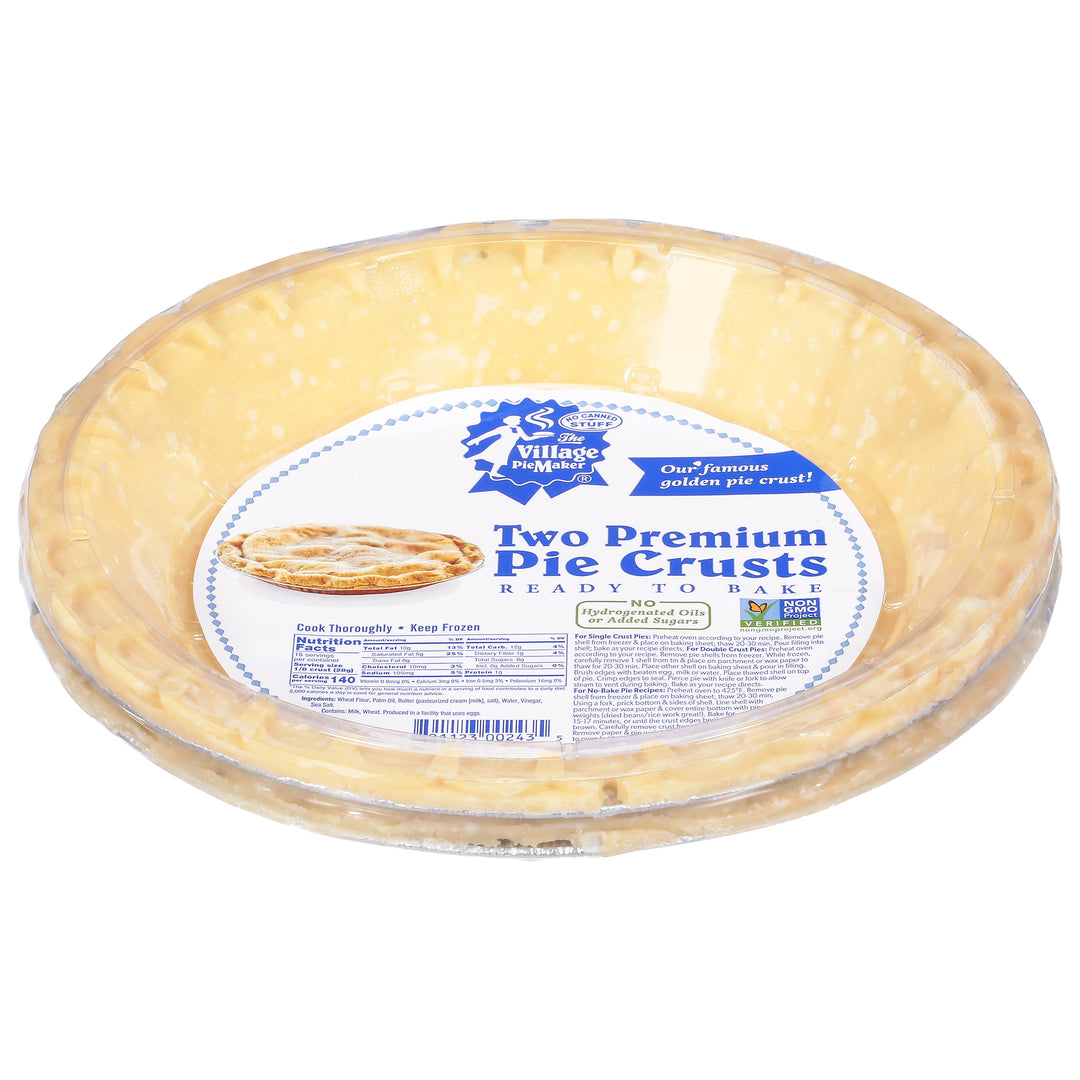 Village Piemaker 2 Ct Pie Crust 12/16 OZ [UNFI #57766]