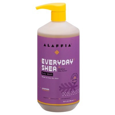 Alaffia Shea Body Wash Lavender 32 Oz [UNFI #03829] T