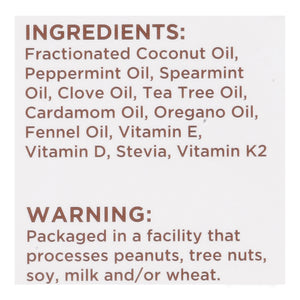 Gurunanda Coconut Mint Pulling Oil 8 Oz [UNFI #39328] T