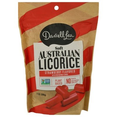 Darrell Lea Licorice Strawberry 8/7 Oz [UNFI #79691]