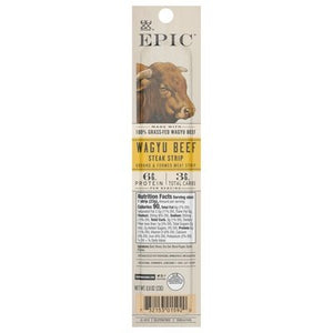 Epic 100 % Grass Fed Wagyu Beef Steak 20/.8 Oz [UNFI #35214]