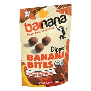 Barnana Banana Bites Choc Pb Cups 12/3.5 Oz [UNFI #70600]