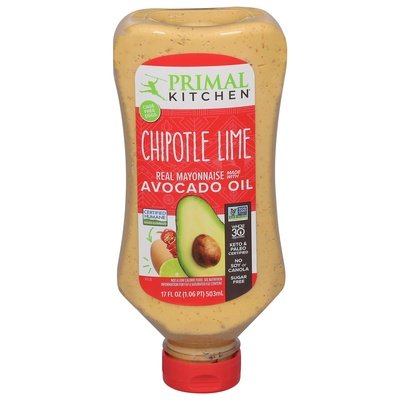 Primal Kitchen Chipotle Lime AvocadoOil Mayo 6/17 OZ [UNFI #00830]