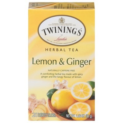 Twinings Lemon & Ginger 6/20 Bag [UNFI #82790]