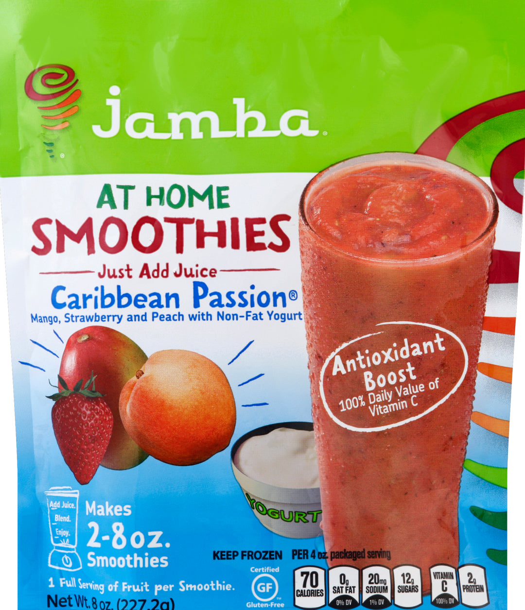 Jamba Caribbena Passion 8/8 Oz [UNFI #66991]