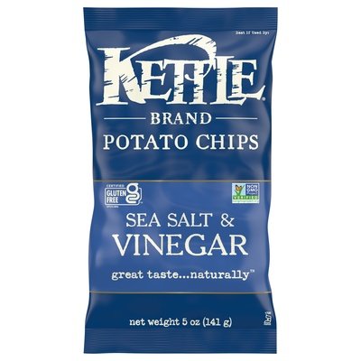 Kettle Brand Sea Salt & Vinegar 15/5 Oz [UNFI #36074]