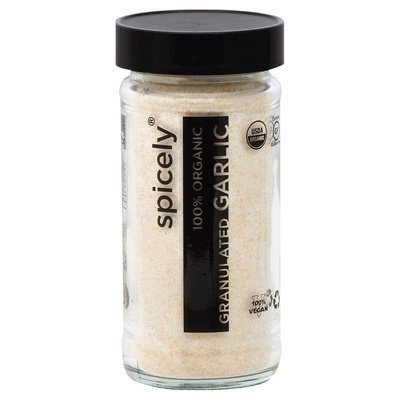 Spicely Organics Garlic Granulates 3/2 Oz [UNFI #13663]