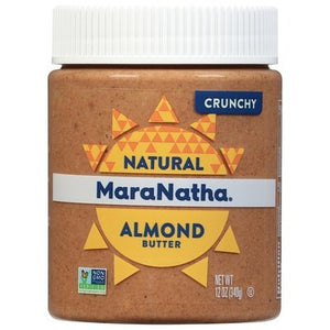 Maranatha Almond Butter Crunchy 6/12 Oz [UNFI #10443]