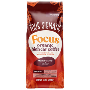 Four Sigmatic Ground Dk Rst HiCaff Mush Yacon Og2 8/10 OZ [UNFI #45476]