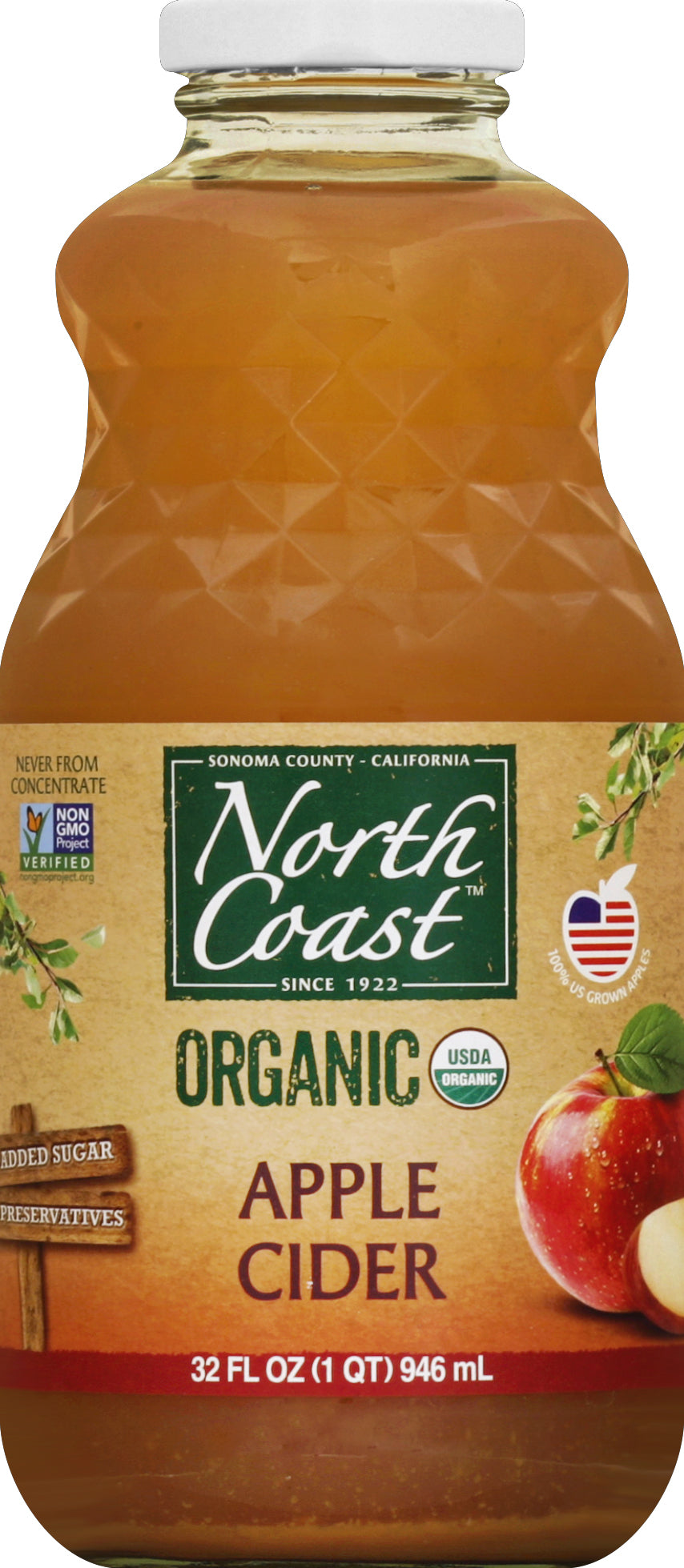 North Coast Apple Cider 6/32 Oz [UNFI #04623]