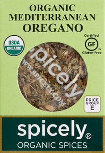Spicely Organics Oregano Og2 6/.15 OZ [UNFI #14531] T