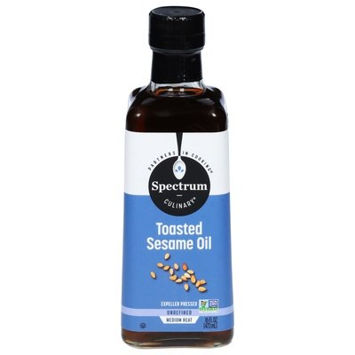 Spectrum Naturals Sesame Toasted Unrefined 12/16 Oz [UNFI #19180]