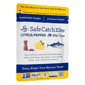Safe Catch Lemon Pepper Single Serve 12/2.6 Oz [UNFI #78359]