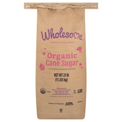 Wholesome Cane 25 Lb [UNFI #01423]
