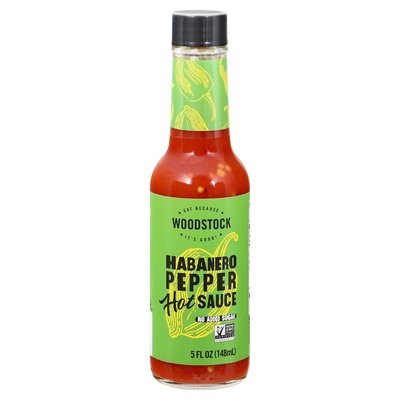 Woodstock Habanero Pepper Hot Sauce 12/5 Oz [UNFI #55444]