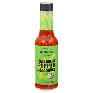 Woodstock Habanero Pepper Hot Sauce 12/5 Oz [UNFI #55444]