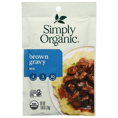 Simply Organic Gravy Brown 12/1 Oz [UNFI #53435]