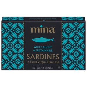 Mina Sardines 12/4.4 Oz [UNFI #03201]