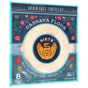 Siete Cassave & Coconut 8 Ct 12/7 Oz [UNFI #70523]