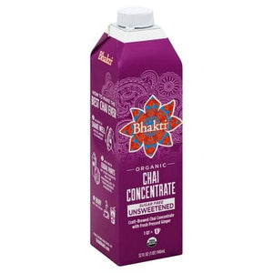 Bhakti Chai Chai Unsweetened 6/32 Oz [UNFI #16412]